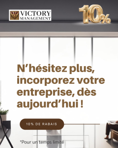 Incorporer votre entreprise avec 10% de rabais